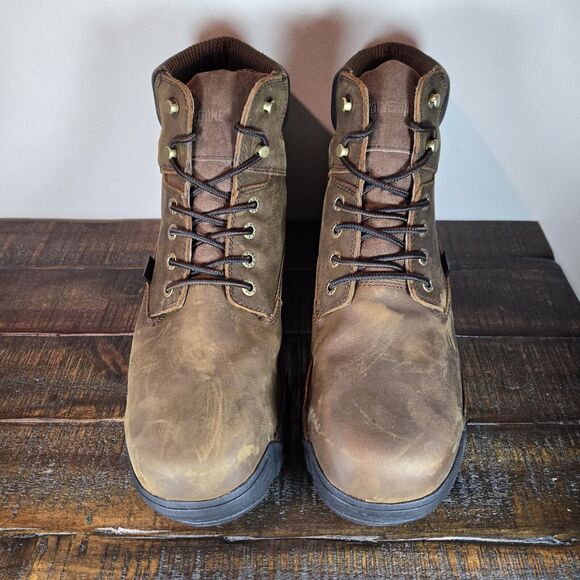 Wolverine Durbin 6" Mens 14 Work Boots Waterproof Steel Toe EH Rated Skid Proof - Picture 2 of 12
